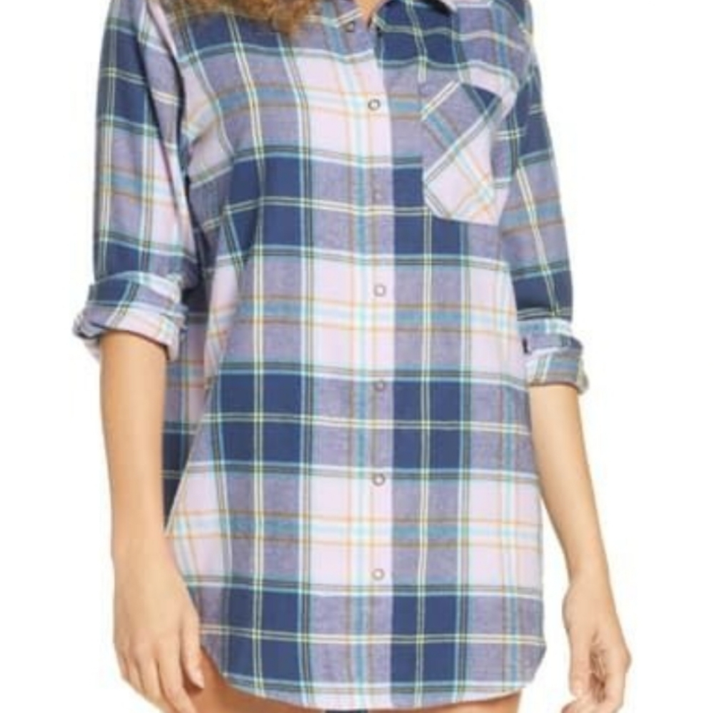 BP. Plaid Night Shirt